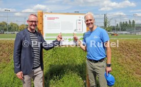 18.07.24 VfB Stuttgart Vorstellung Biodiversit&auml;ts-Lehrpfad