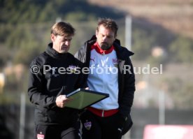 VfB Stuttgart Trainingslager La Manga 2019 Testspiel VfB Stuttgart - Cercle Br&uuml;gge