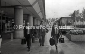 15.09.92 Ankunft Leeds United Flughafen Stuttgart
