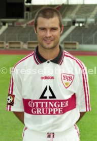 08.07.97 VfB Stuttgart Fototermin Saison 1997/1998