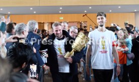 25.05.25 VfB Stuttgart Empfang Rathaus DFB-Pokal Sieg