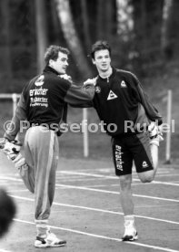 01.04.93 Stuttgarter Kickers Training