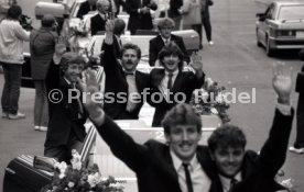 26.05.1984 VfB Stuttgart Meisterschaft 1984 Autokorso Bad Cannstatt