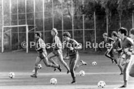 13.10.83 VfB Stuttgart Training
