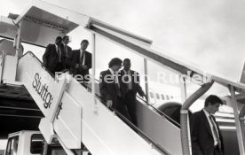 15.09.92 Ankunft Leeds United Flughafen Stuttgart