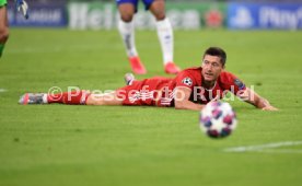 Fussball CHL 19/20 Achtelfinale: FC Bayern Muenchen - FC Chelsea