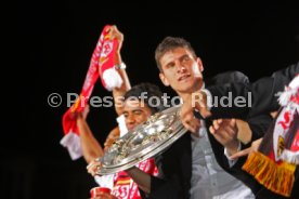 19.05.07 VfB Stuttgart Meisterschaft 2007 Empfang Schlossplatz