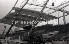 16.02.93 VfB Stuttgart Baustelle Neckarstadion