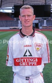 08.07.97 VfB Stuttgart Fototermin Saison 1997/1998