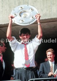 17.05.1992 VfB Stuttgart Meisterschaft Empfang im Stadion