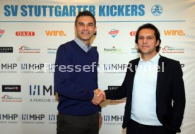 Stuttgarter Kickers Pressekonferenz