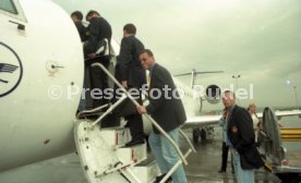 13.06.97 VfB Stuttgart Abflug Berlin DFB-Pokal Finale 1997