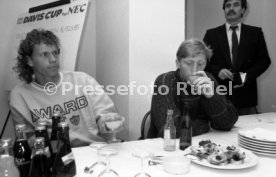 10.03.85 Tennis Davis Cup Deutschland - Spanien<