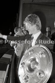 26.05.1984 VfB Stuttgart Meisterschaft 1984 Empfang Rathaus