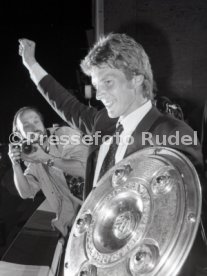 26.05.1984 VfB Stuttgart Meisterschaft 1984 Empfang Rathaus