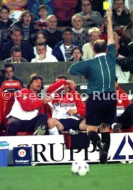VfB Stuttgart-FC Bayern M&uuml;nchen 0:2 v.l. Gerhard W&ouml;rn, Franz Wohlfahrt, Georg Dardenne Foto Rudel