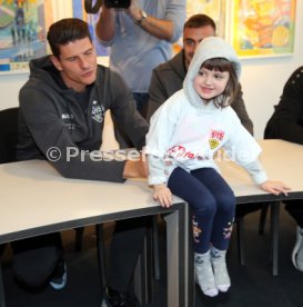 VfB Stuttgart Besuch Nachsorgeklinik Tannheim