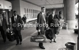 15.09.92 Ankunft Leeds United Flughafen Stuttgart