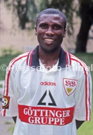 08.07.97 VfB Stuttgart Fototermin Saison 1997/1998