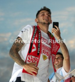 VfB Stuttgart FanFest Cannstatter Wasen Bundesliga Aufstieg 2017