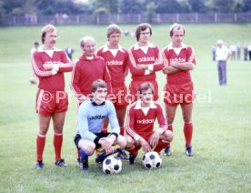15.07.77 TSV 1860 M&uuml;nchen Fototermin 1977/1978