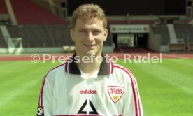 08.07.97 VfB Stuttgart Fototermin Saison 1997/1998