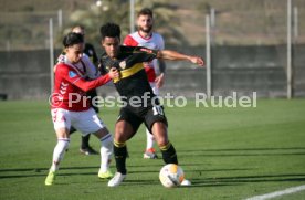 VfB Stuttgart Trainingslager La Manga 2019 Testspiel VfB Stuttgart - FC Utrecht