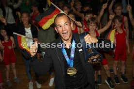 Empfang Ringer Weltmeister Frank St&auml;bler TSV Musberg