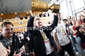 25.05.25 VfB Stuttgart Empfang Rathaus DFB-Pokal Sieg