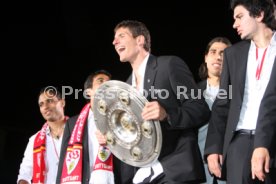 19.05.07 VfB Stuttgart Meisterschaft 2007 Empfang Schlossplatz