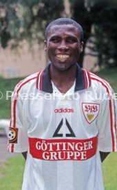 08.07.97 VfB Stuttgart Fototermin Saison 1997/1998