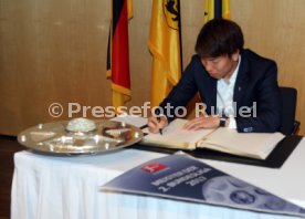 VfB Stuttgart Empfang Rathaus Meisterschaft 2. Bundesliga