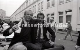 26.05.1984 VfB Stuttgart Meisterschaft 1984 Autokorso Bad Cannstatt