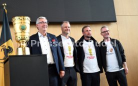 25.05.25 VfB Stuttgart Empfang Rathaus DFB-Pokal Sieg