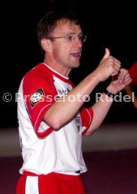 VfB Stuttgart Trainingslager Tannheim Ralf Rangnick Foto Rudel