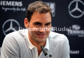 Tennis MercedesCup Stuttgart 2017 PK Roger Federe