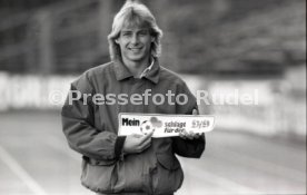 27.02.89 VfB Stuttgart J&uuml;rgen Klinsmann