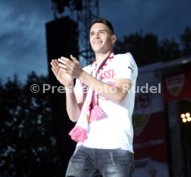 VfB Stuttgart FanFest Cannstatter Wasen Bundesliga Aufstieg 2017