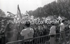 17.05.1992 VfB Stuttgart Meisterschaft Empfang im Stadion