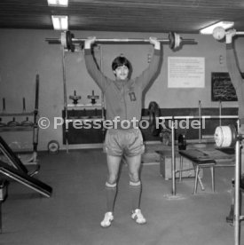 17.10.80 VfB Stuttgart Spieler Kraftraum