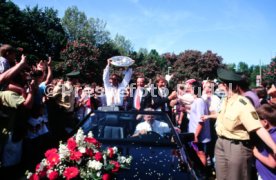 17.05.1992 VfB Stuttgart Meisterschaft Autokorso