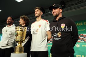 23.05.25 VfB Stuttgart Pressekonferenz DFB-Pokal Finale 2025 Berlin