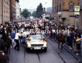 26.05.1984 VfB Stuttgart Meisterschaft 1984 Autokorso Bad Cannstatt