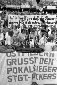 DFB-Pokal Finale 1987 Hamburger SV - Stuttgarter Kickers