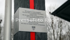 VfB Stuttgart Einweihung Gedenk-Stele