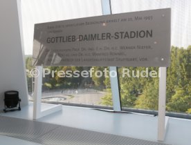 Sonderaustellung 125 Jahre VfB Stuttgart Mercedes-Benz Museum Feierstunde