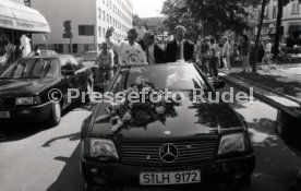 17.05.1992 VfB Stuttgart Meisterschaft Autokorso