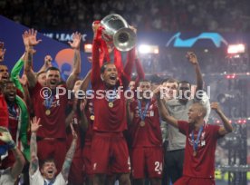 UEFA Champions League Finale 2019 Tottenham Hotspurs - FC Liverpool