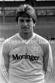 13.07.84 Karlsruher SC Fototermin 1984/1985