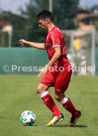 VfB Stuttgart Trainingslager Neustift 2017, Testspiel, VfB Stuttgart - Asteras Tripolis